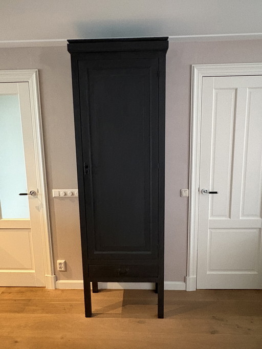 Keijser & Co High Cabinet – 230 cm – black with gray wash