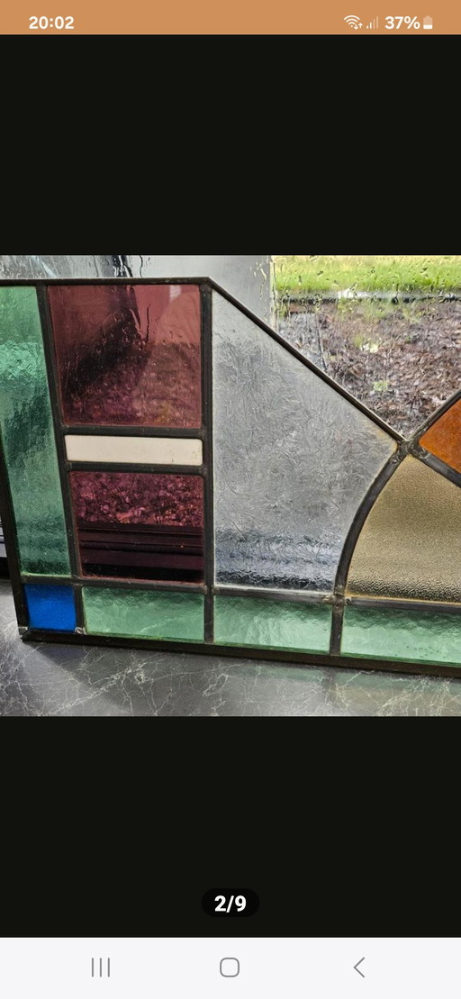 2 vitraux identiques