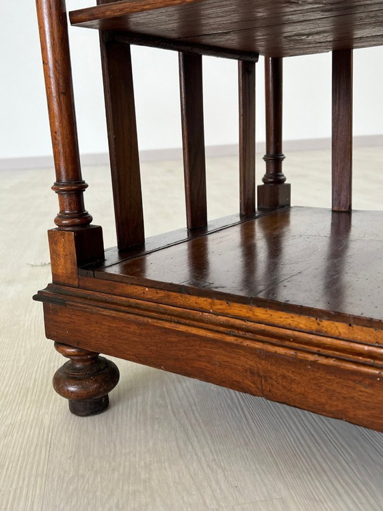 Image 1 of Houten étagère, 19e eeuw