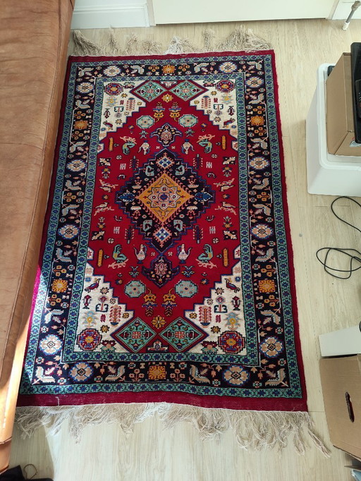 Persischer Teppich, handgeknüpft