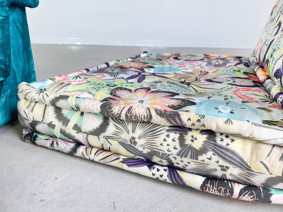 Image 1 of Moderne Roche Bobois Sofa Mah Jong Couch Hans Hopfer Kleurrijk