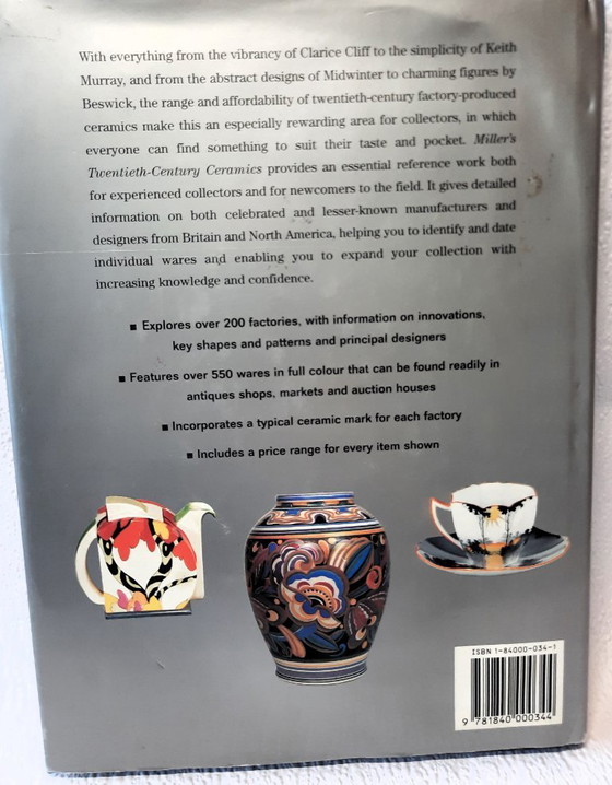 Image 1 of (W032) Twentieth-Century Ceramics Paul Atterbury | Verzamelgids 20e Eeuw Keramiek Brits Amerikaans ISBN 