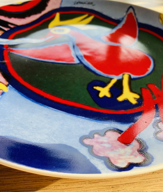 Image 1 of Corneille; The Firebird, plate + coasters