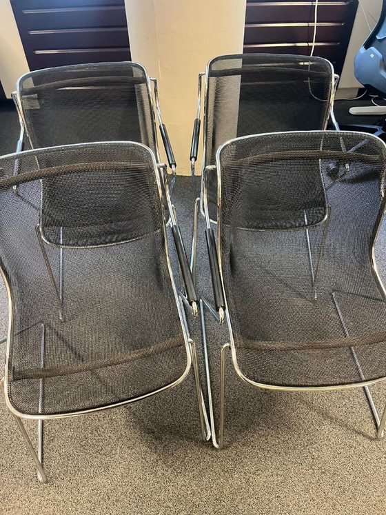 10x Vintage Design Penelope Chair Charles Pollock - Castelli – Chairs and lounge chairs, Metal (photo 6 of 10)