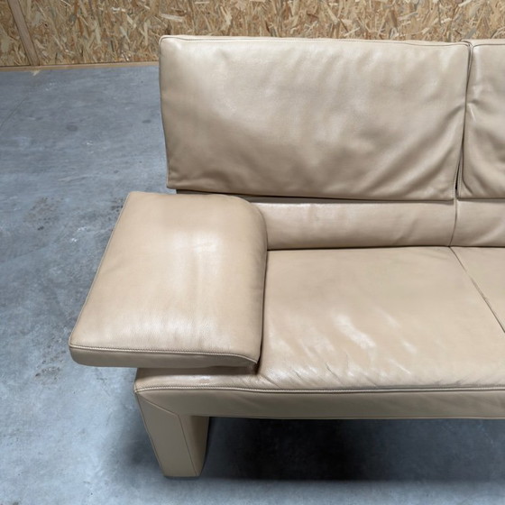 Image 1 of Divano a due posti in pelle Jori JR 8750 beige