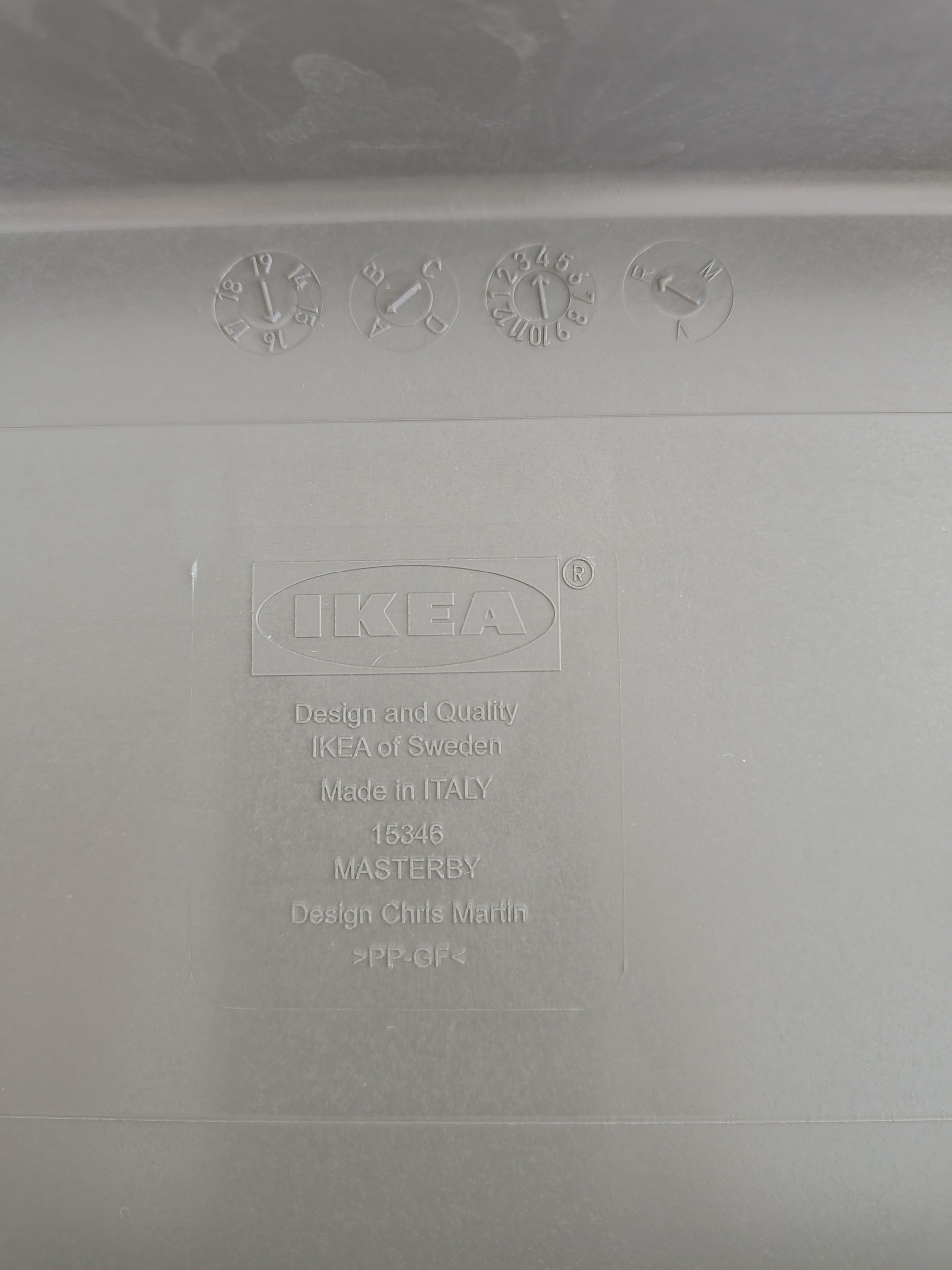 IKEA Mästerby stool in grey | €320 | Whoppah