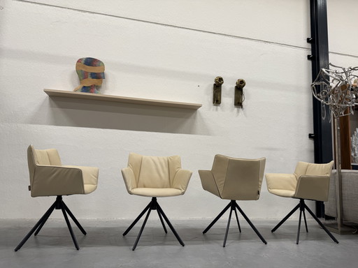 4 Label van den Berg Gustav jr dining chairs