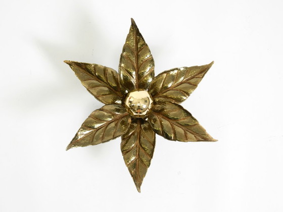 Bella lampada da soffitto o da parete in ottone degli anni '70 di Willy Daro – Willy Daro Massive, Plafoniere (photo 5 of 20)