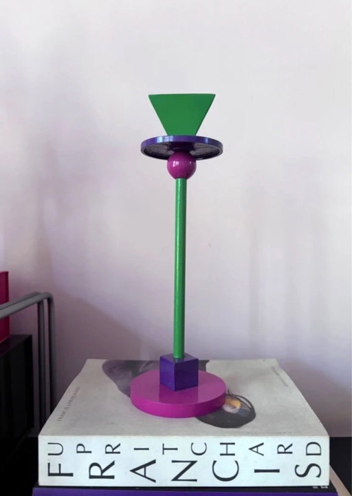 Portavelas IKEA vintage - diseño Anna Efverlund- Konfetti - Memphis - Años 80 - 90