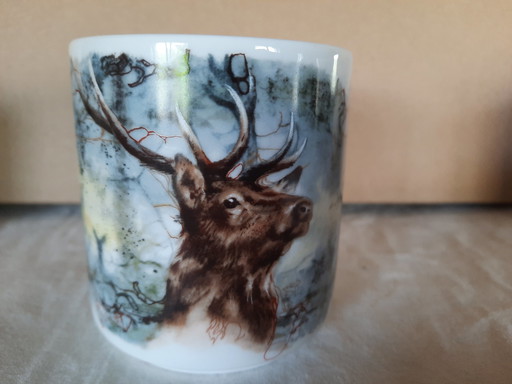 Set van 3 vintage mokken