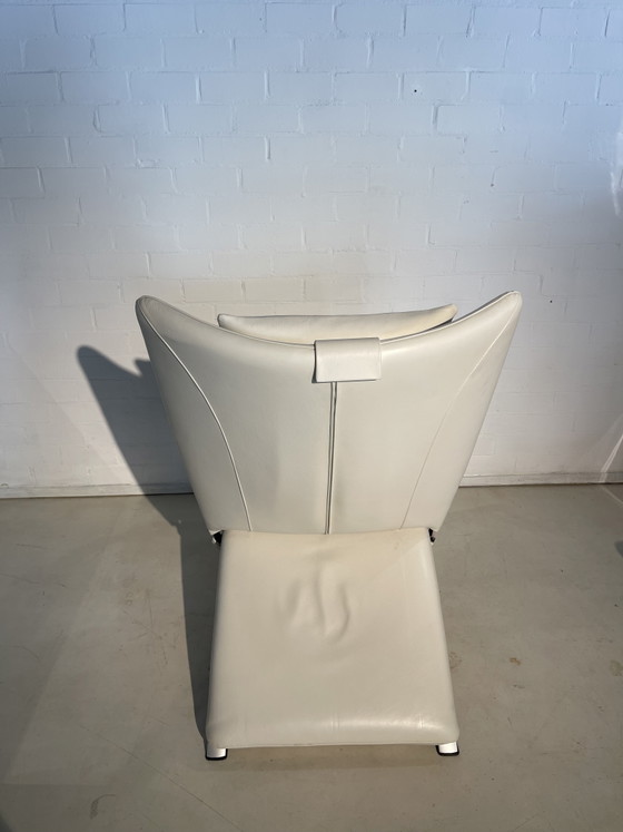 WK Wohnen Vintage Art Deco Retro – Verstelbare relaxstoel, Aluminium, Leather (photo 5 of 15)