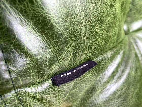 Image 1 of Ligne Roset - Togo - Poltrona/1 posto - Pelle verde Dubai