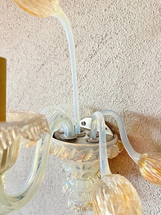 Vintage paar Murano wandlampen – Metaal, Murano Glas (photo 13 of 16)