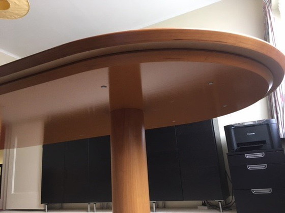 Image 1 of Arco Diabolo Wooden Design Table