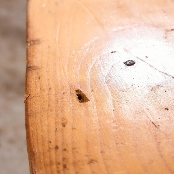 Image 1 of MK11294 Brutalistisch grenen bankje