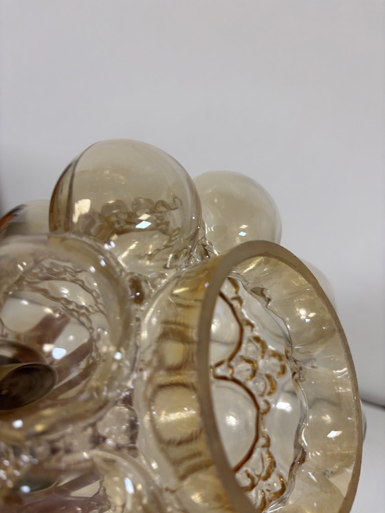 Image 1 of Exklusive Limburg Helena Tynell Bubble Lampe aus goldfarbenem Glas