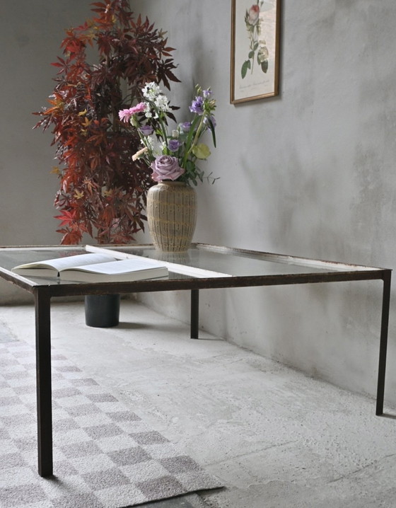 Image 1 of Tavolino da caffè industriale unico