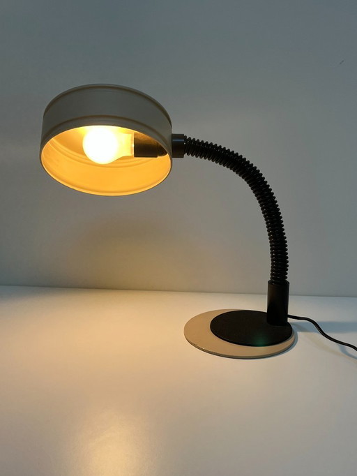 Beautiful light brown vintage desk lamp from Massive Lighting