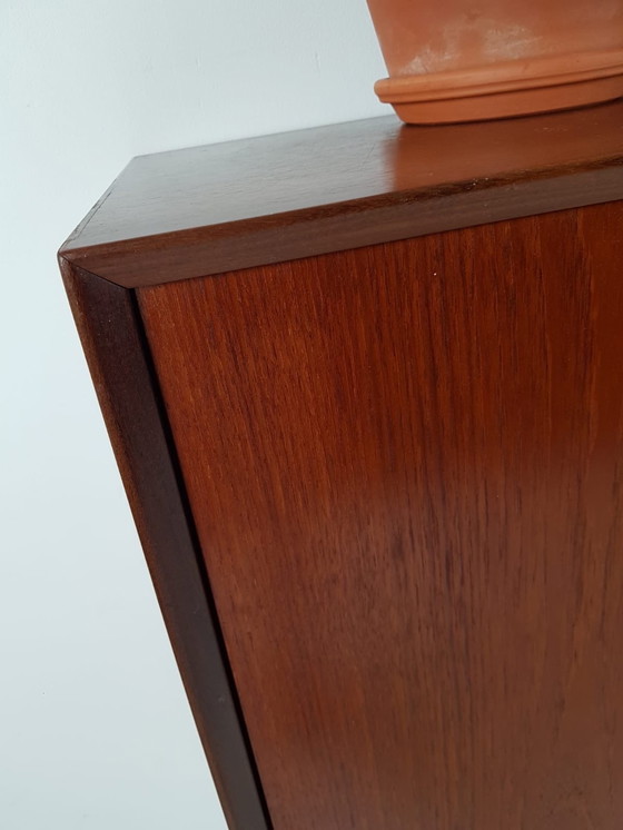 Image 1 of Vintage teak houten wandkast | buffetkast deens kast