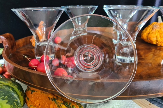 Image 1 of Set (6) Durobor Belgium Cancun Dessert Eis Cocktail Gläser