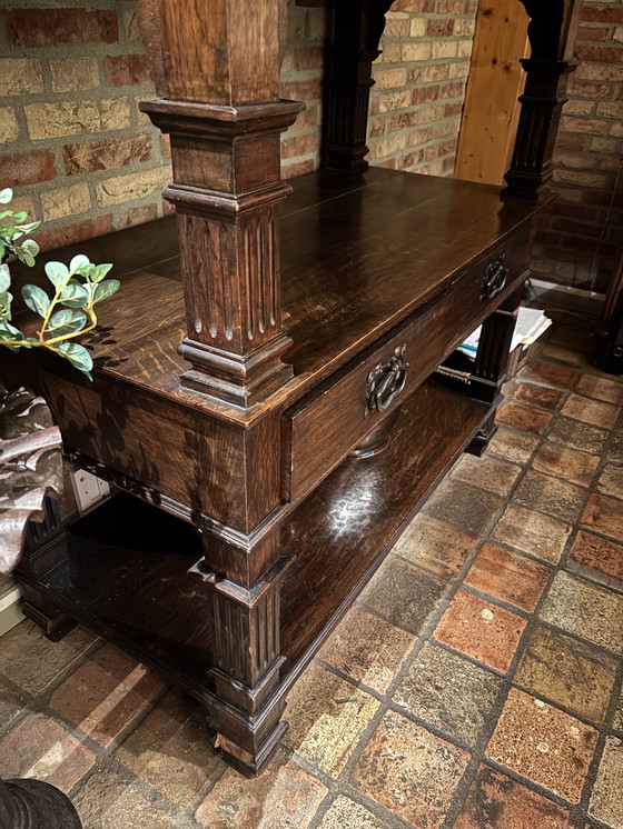 Image 1 of Antique Dresser Side Table