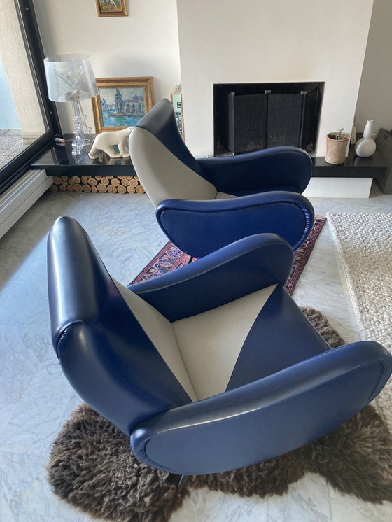 Image 1 of Paar Sessel Lady Style Marco Zanuso 60' Jahre