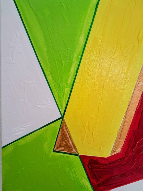 Image 1 of Enzo SAN MARCO - Liefde met een hoofdletter A - Schilderij van de kunstenaar