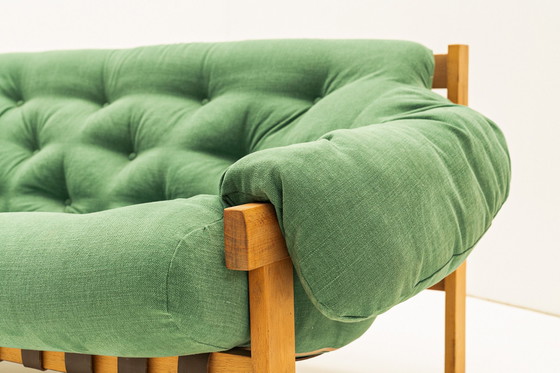 Image 1 of Balassa Sofa en Fauteuil van Ipoly Furniture Company, 1970, Set van 2