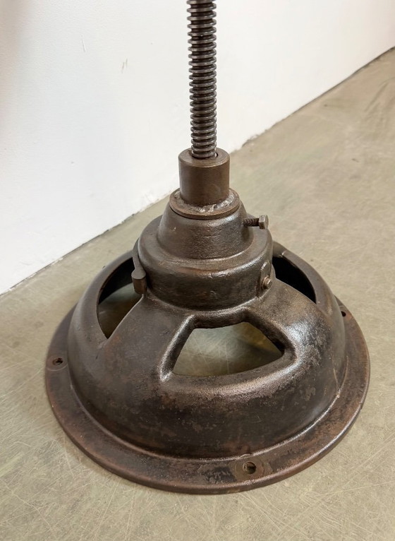 Image 1 of Vintage industriële draaistoel, jaren 1950