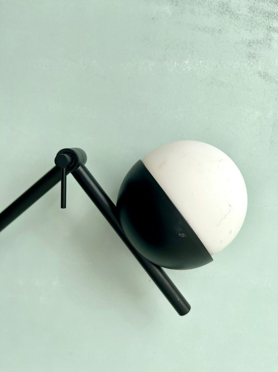 Image 1 of Nordlux wall lamp, light, lamp Denmark, postmodern, black, white, vintage