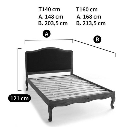 Image 1 of Prachtig bed Janel NIEUW la Redoute