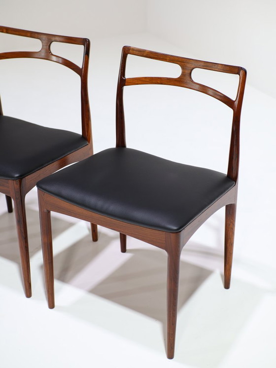 Image 1 of 6x Johannes Andersen 94 Esszimmerstühle aus Palisander