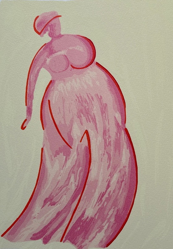 Image 1 of Screen print Ida Kers