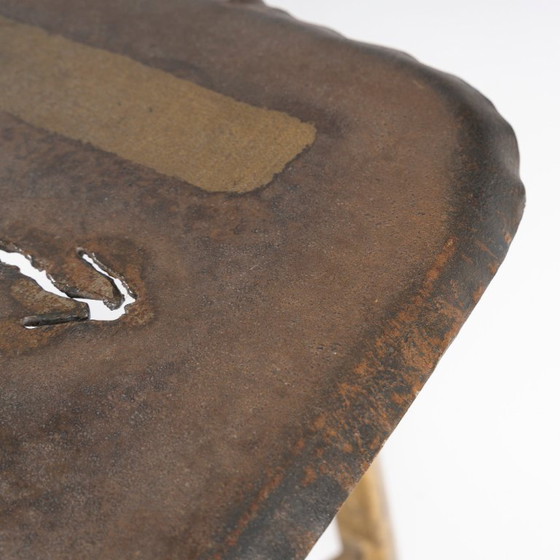 Console by Jean-Jacques Argueyrolles, France, 1990s – Gold, Iron (photo 9 of 9)