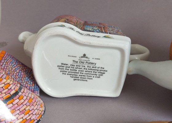 Image 1 of Ensemble de théières en céramique vintage - Royaume-Uni 1960-1970