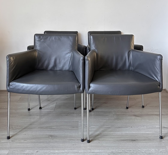 Image 1 of 4x Label Tiba design dining room chairs