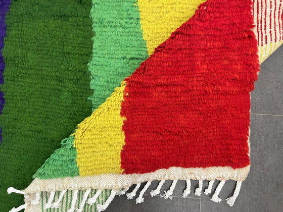 Image 1 of Berber Rug - 305 cm x 203 cm - colored Wool