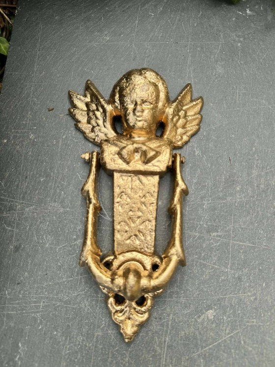 Antiguo aldaba de ángel – Objetos decorativos, Metal, Barok (photo 7 of 7)