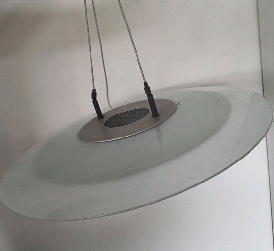 Lampada a sospensione Sargot Nebula, vetro bianco, Lampade a sospensione, Metallo, Modern (foto 4 di 5)