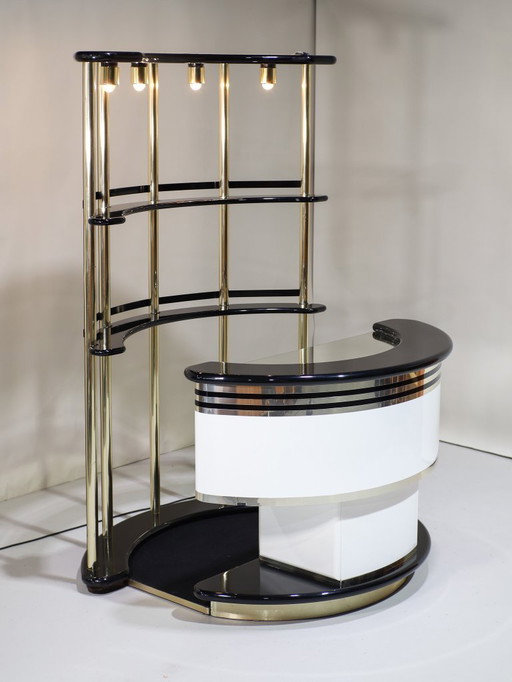 Bar Guzzini Stilglass Italian 1970s