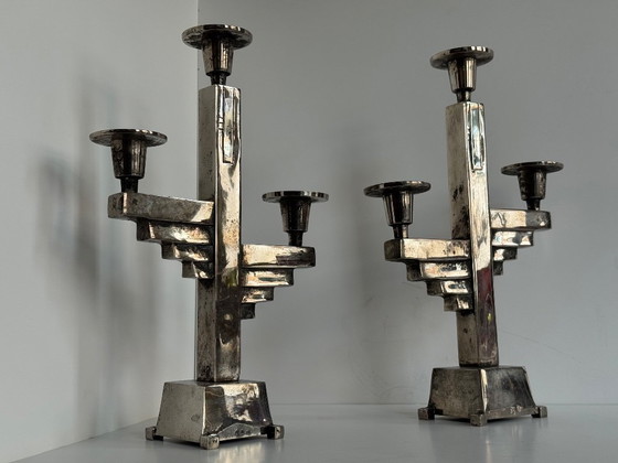 Image 1 of Candelabros Art Déco