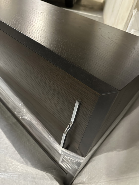 Image 1 of CONSOLE TABLE 180X40X76CM GREYED OAK