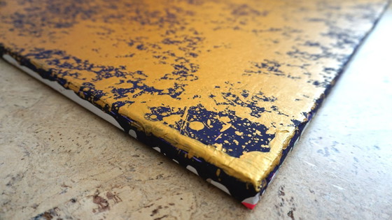 Image 1 of Jürgen Angeler - Golden Violet Crystals - XXL