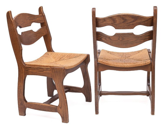 Set di 6 sedie di Guillerme e Chamberron – Guillerme et Chambron, Sedie da pranzo, Wood, Vintage (photo 6 of 9)