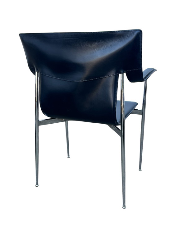 Image 1 of Set van 4 stoelen Fasem Italië, ontwerp Giancarlo Vegni & Gianfranco Gualtierotti