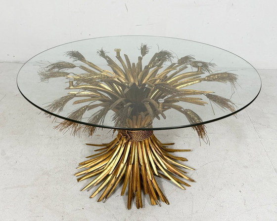 Image 1 of Coco Chanel tafel van Hans Kögl, Hollywood Regency, salontafel/bijzettafel, jaren 70