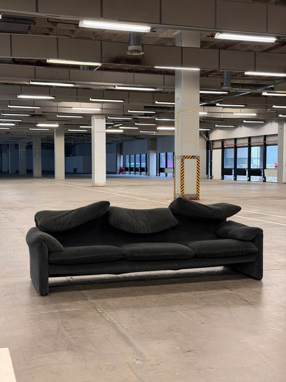 Image 1 of Cassina 3-seater Maralunga Sofa | Vintage