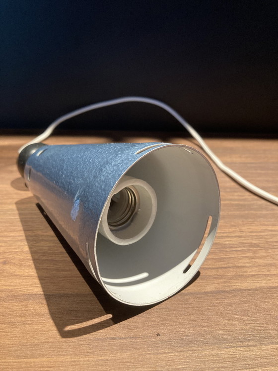 Image 1 of 3x vintage hanglampjes (jaren 60) in 3 kleuren