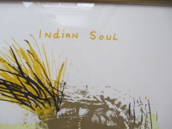 Image 1 of Indian Soul - screen print by VanSanten