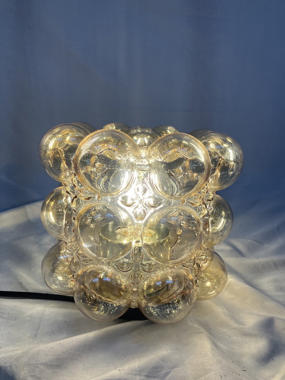 Image 1 of Lampada da soffitto vintage Helena Tynell, lampada a bolle di design del 1960